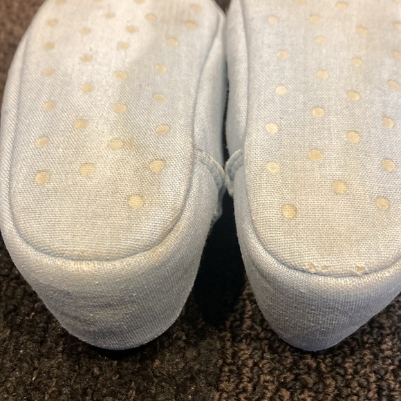 VNTG Chambray BabyGAP One Piece Cotton Jumpsuit w/Shoes 6-12 Month - Picture 14 of 14